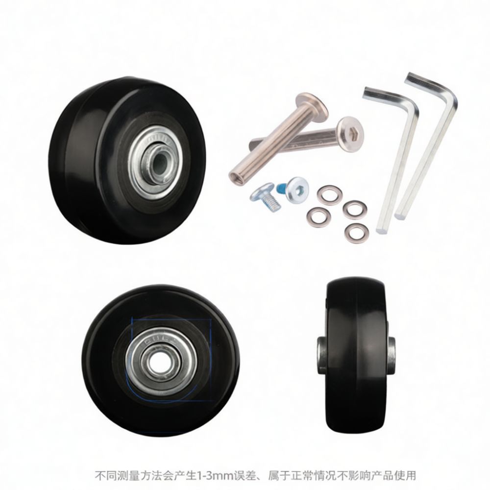 Ruote in gomma per valigie, si - Silent Replacement Luggage Wheels recensione e prezzo
